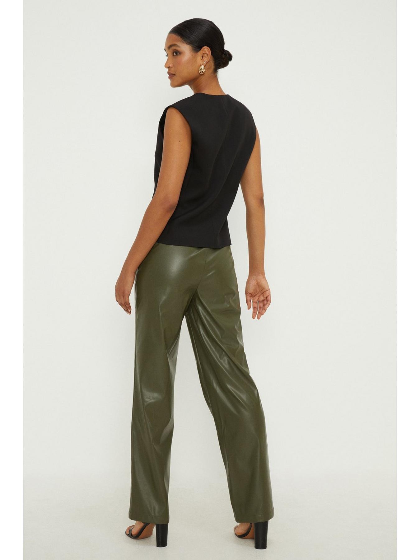 Dorothy perkins leather store pants