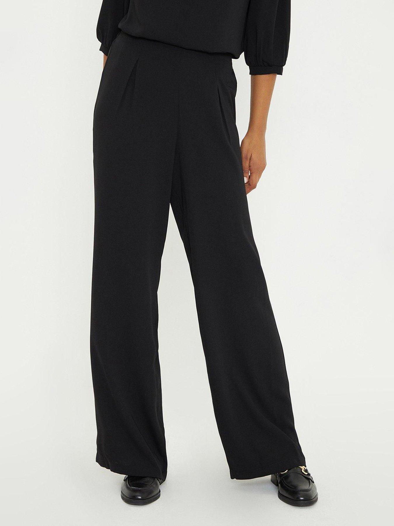 dorothy-perkins-wide-leg-trouser-black