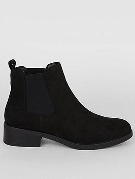 dorothy perkins chelsea boots - black