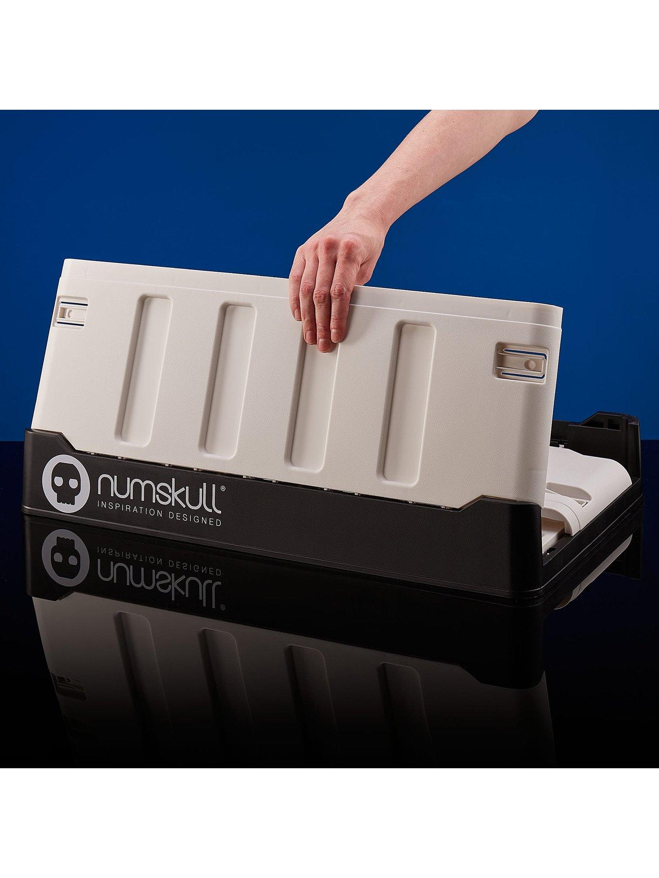 Image 4 of 7 of Numskull Official PS5-Inspired Bedroom Storage Box with Folding Chair
