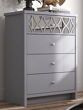 Product photograph of Gfw Arianna 4 Drawer Chest from very.co.uk