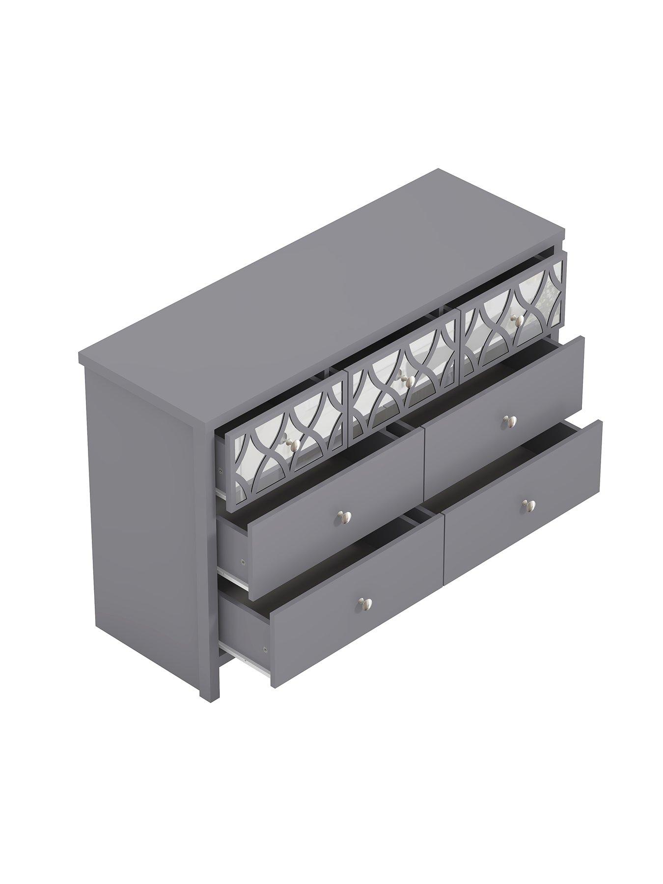 Image 4 of 7 of GFW Arianna 3 + 4 Chest of Drawers