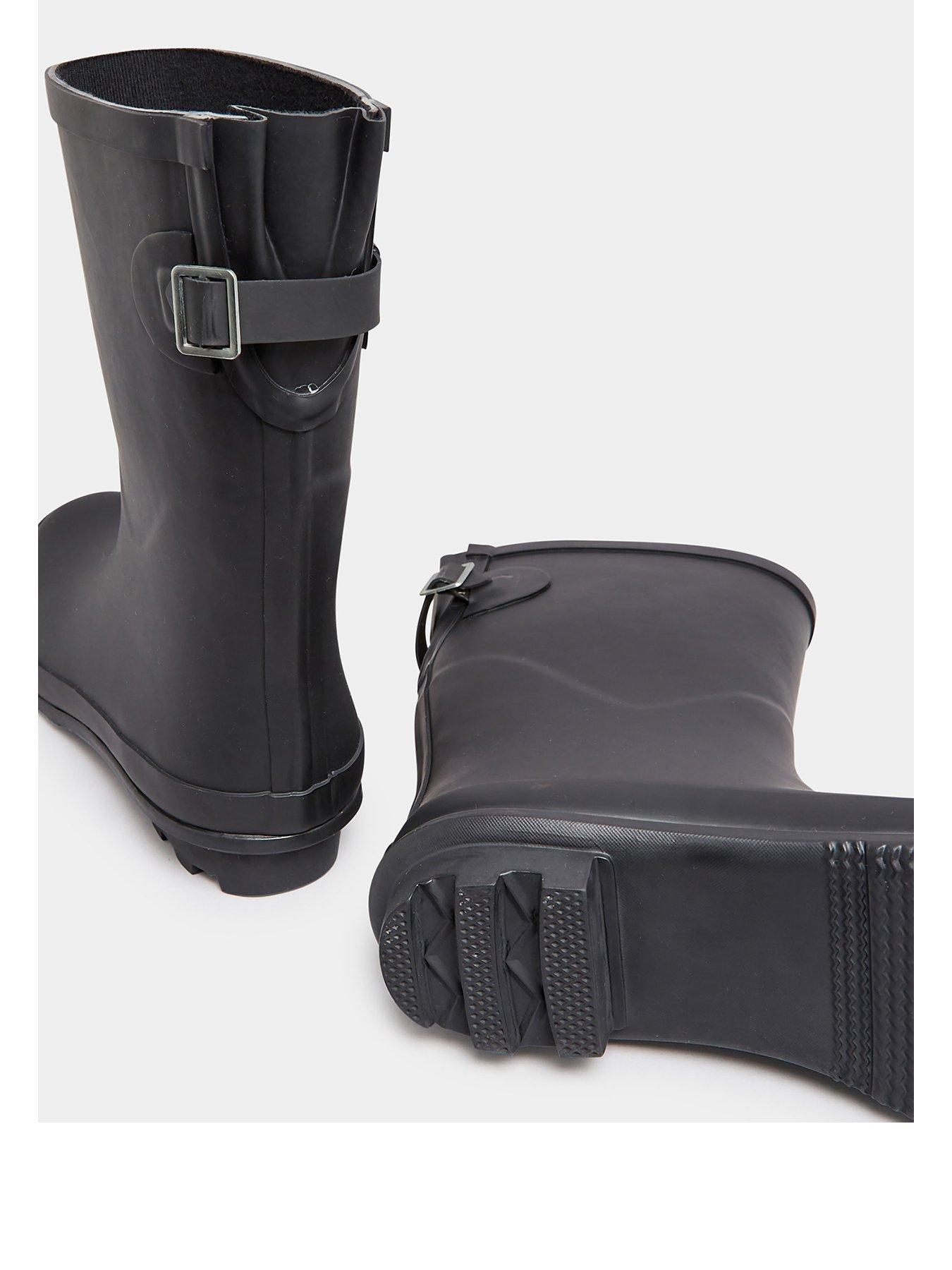 Wide fit mid on sale calf ladies boots