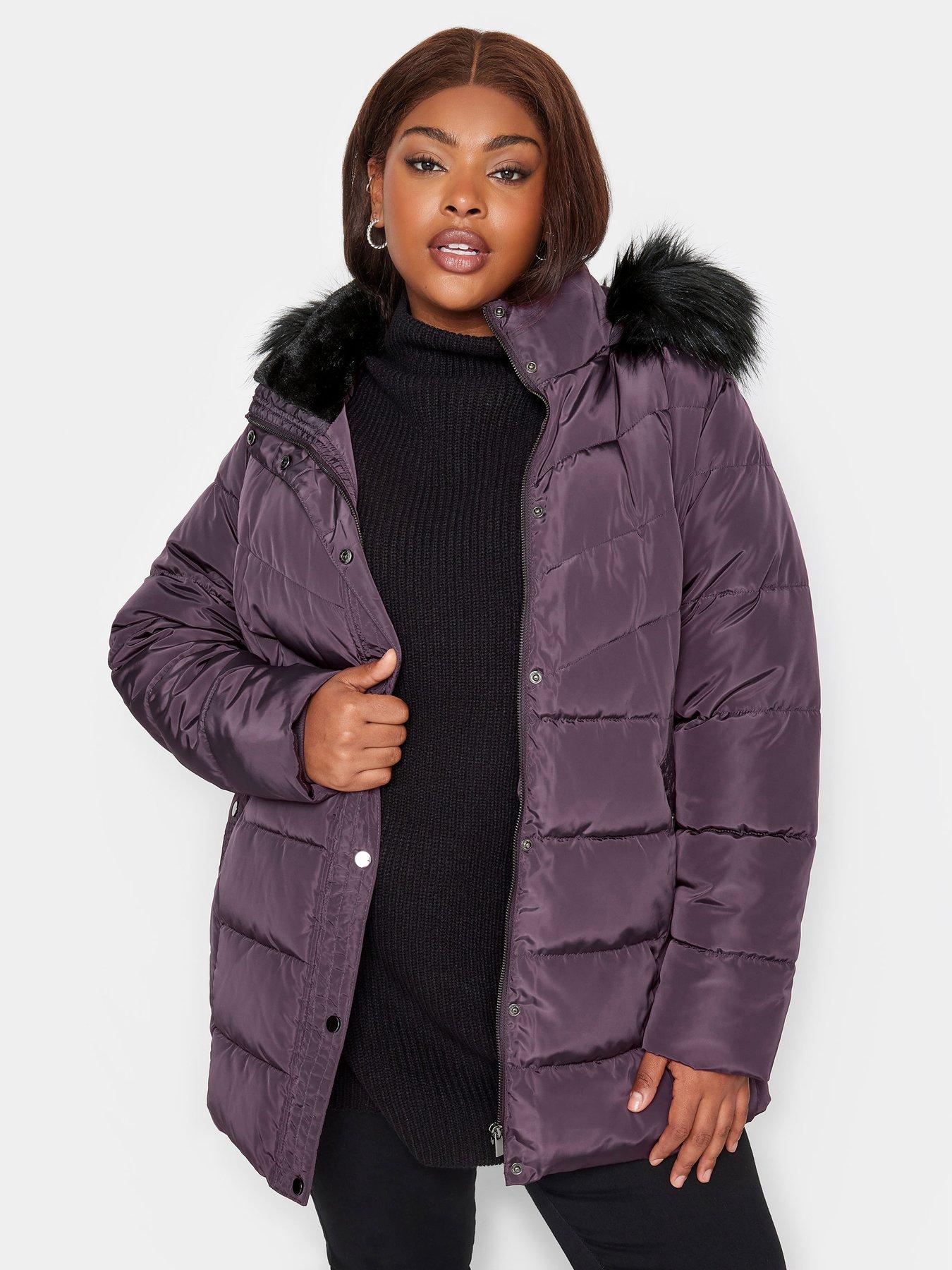 Lilac hotsell puffer coat