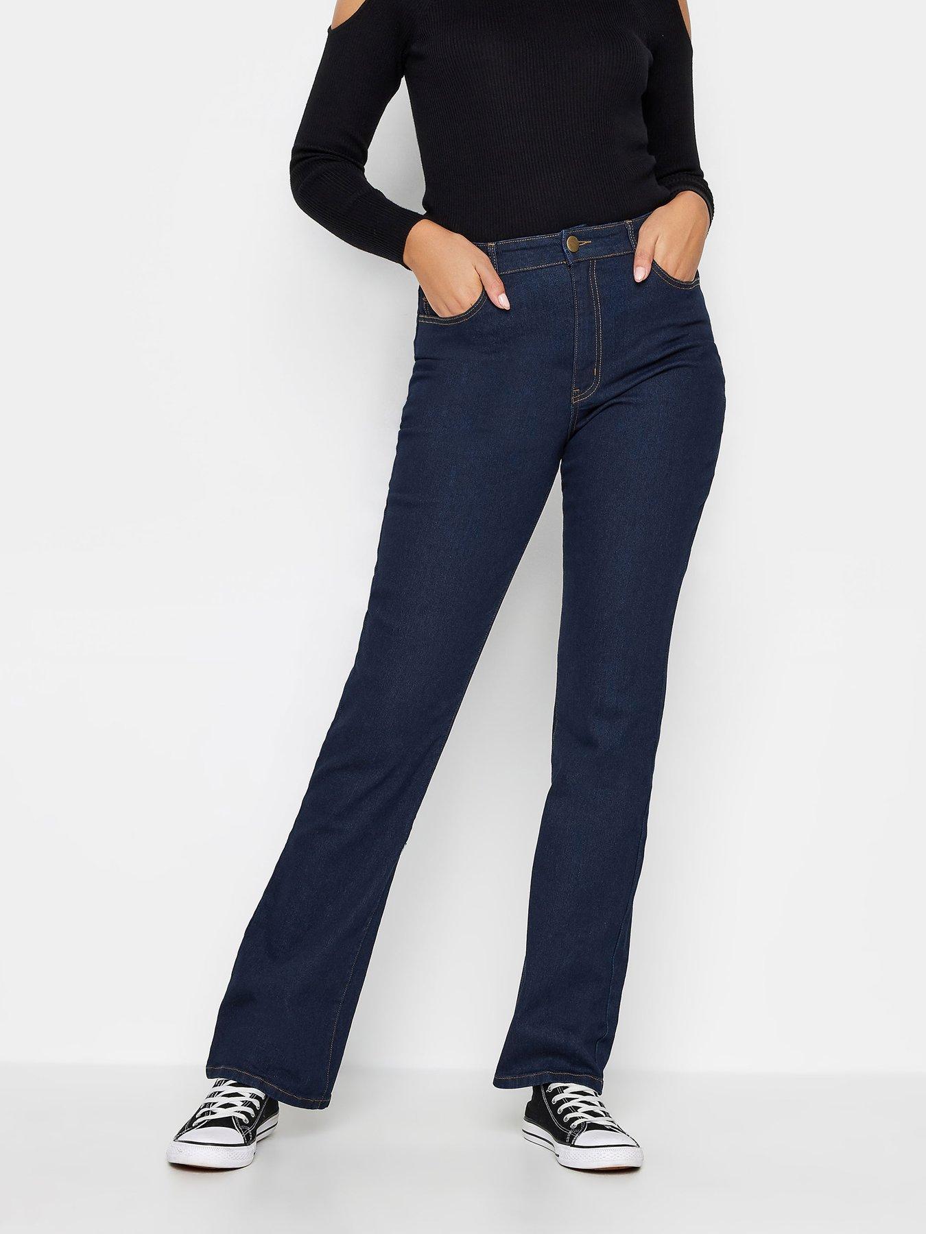 Long Tall Sally Indigo Bootcut Jean, Blue, Size 24, Length 34, Women