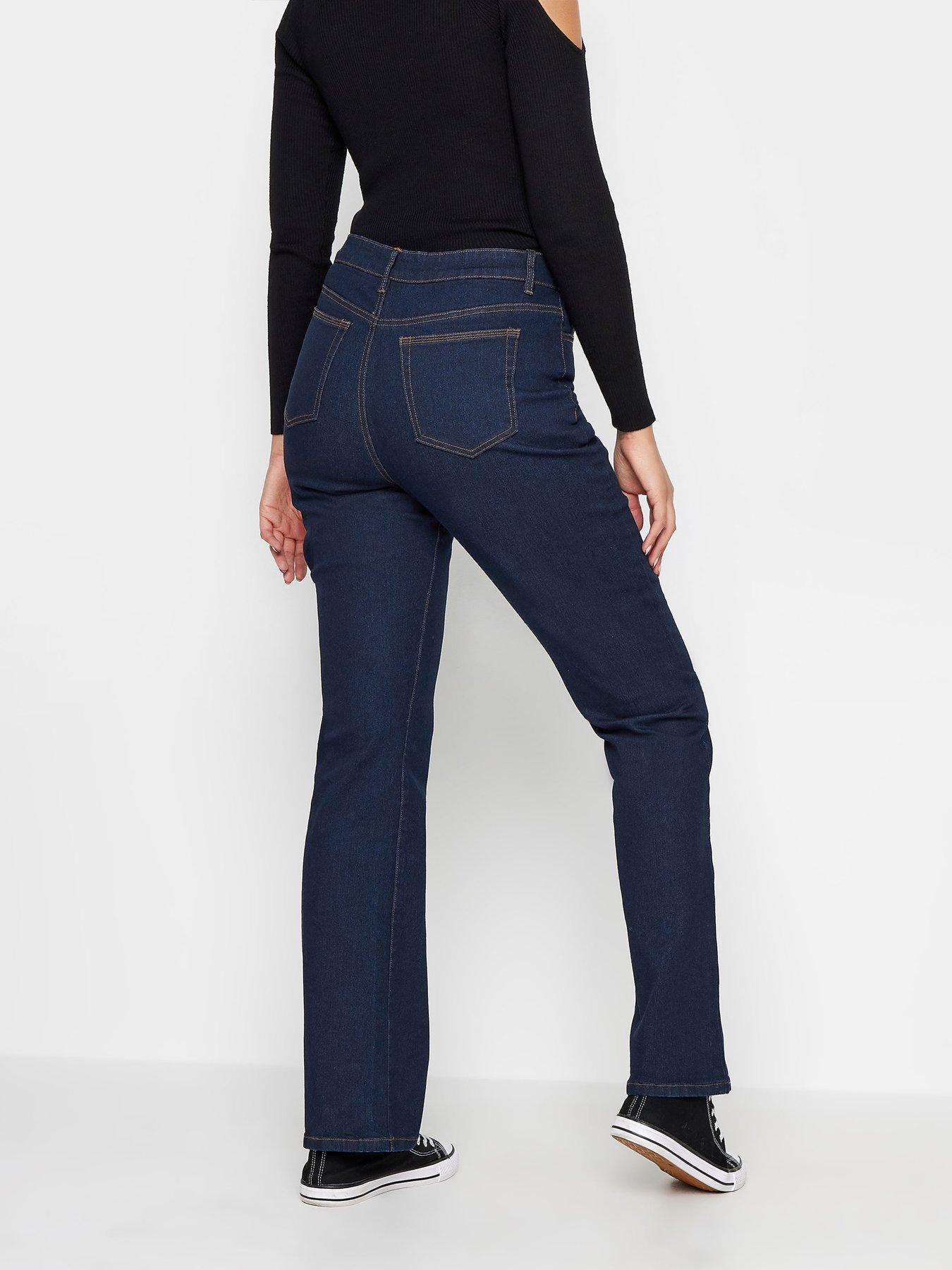 Long High Waist Jeggings - Mid Wash