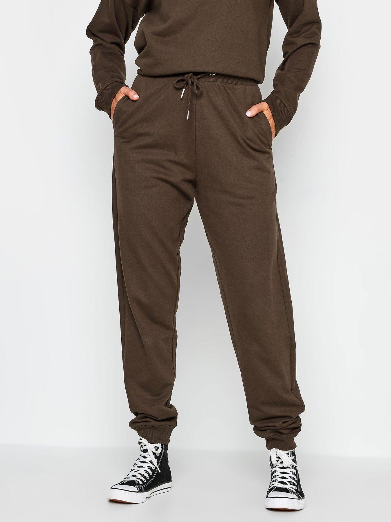 Long Tall Sally Chocolate Cuffed Jogger 34