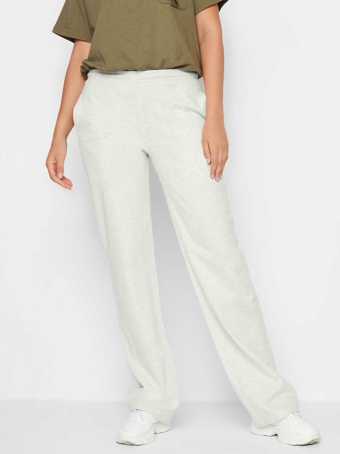 Buy Victoria's Secret PINK Grey Marl Wide Leg Jogger from Next