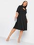 image of yours-cut-out-skater-dress-black