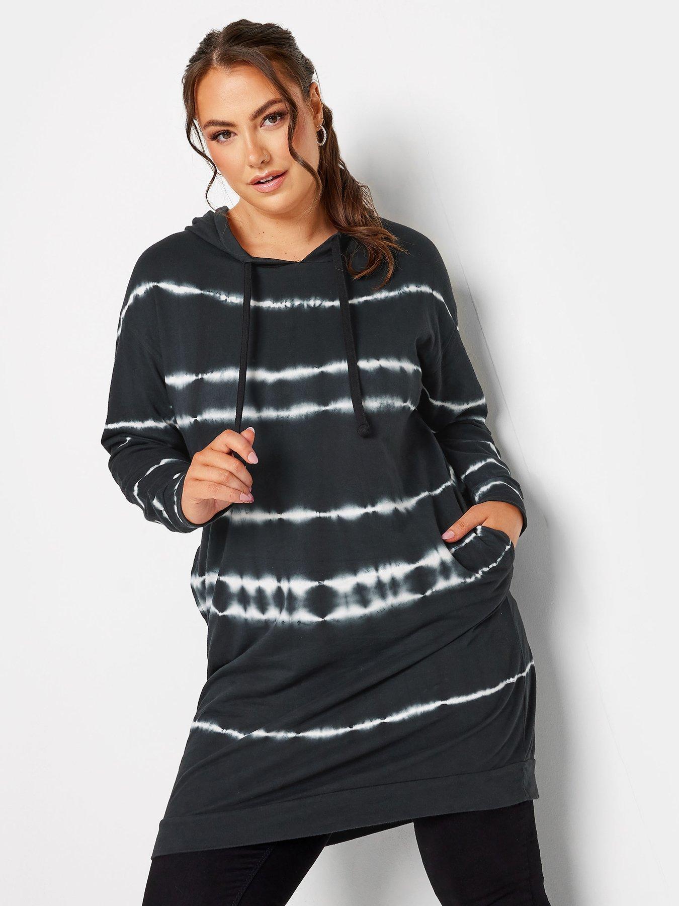 Tie Dye Longline Sweatshirt