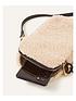  image of accessorize-shearling-phone-bag