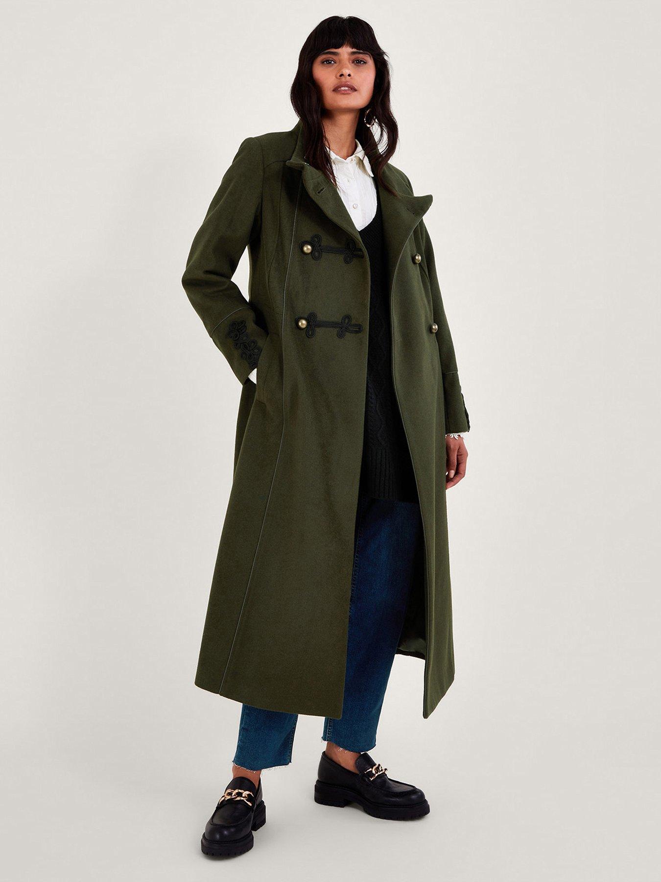 Military coat shop womens uk