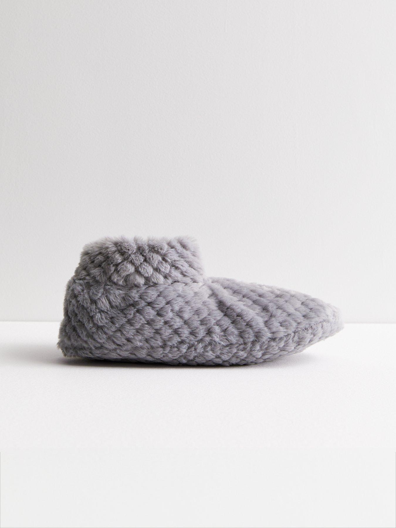 New look cheap slipper boots