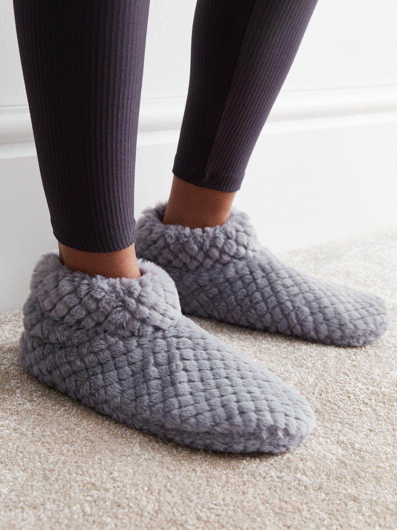 New look slipper online boots