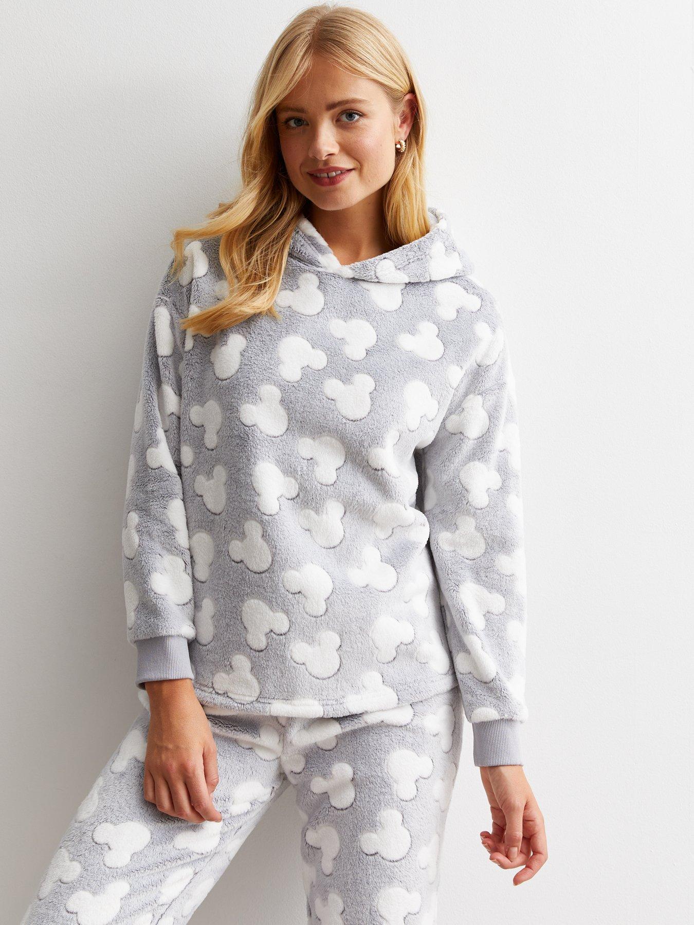 Fluffy pyjama hoodie sale