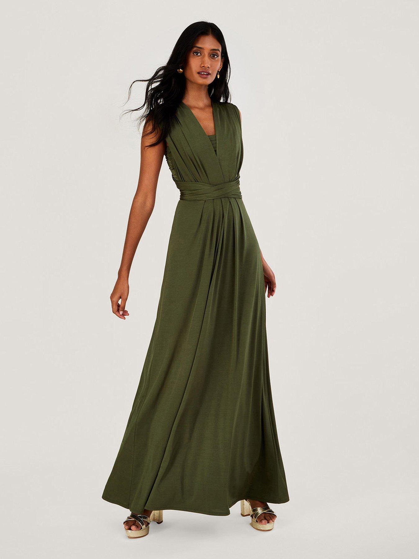 Olive hot sale green maxi