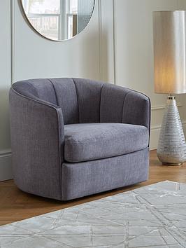 Product photograph of Very Home Bridgitte Fabric Armchair from very.co.uk