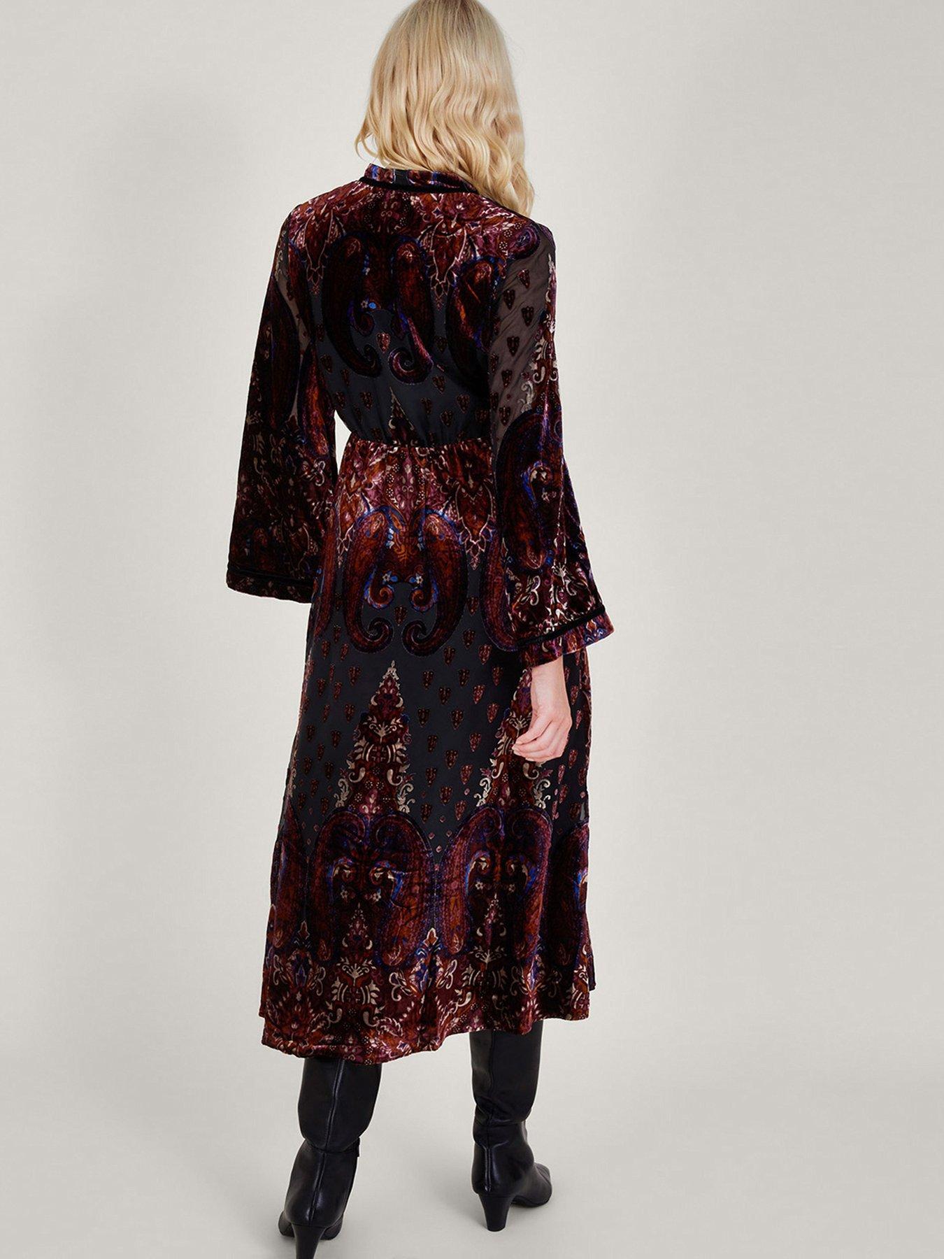 Monsoon paisley hot sale dress