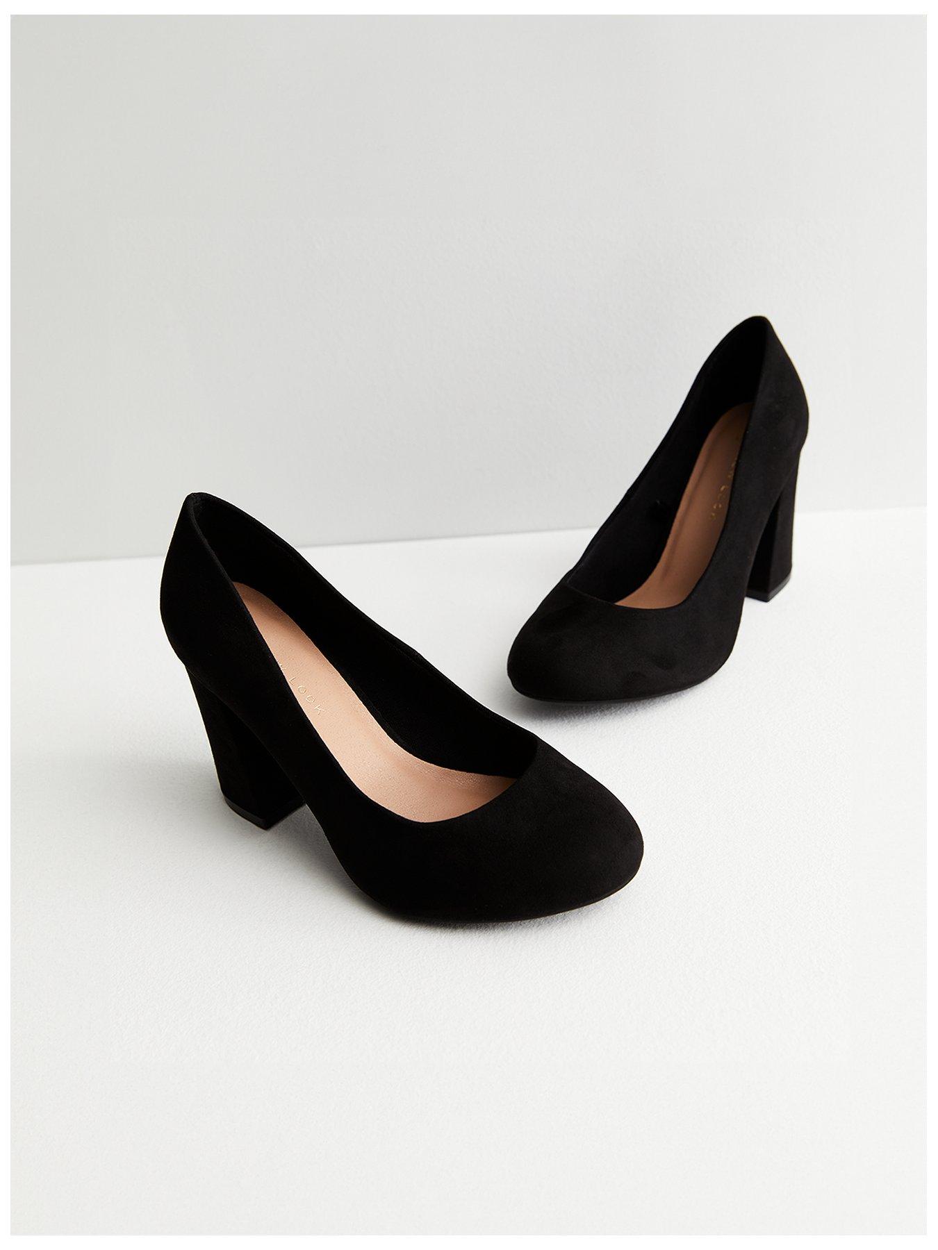 New look wide fit hotsell block heels