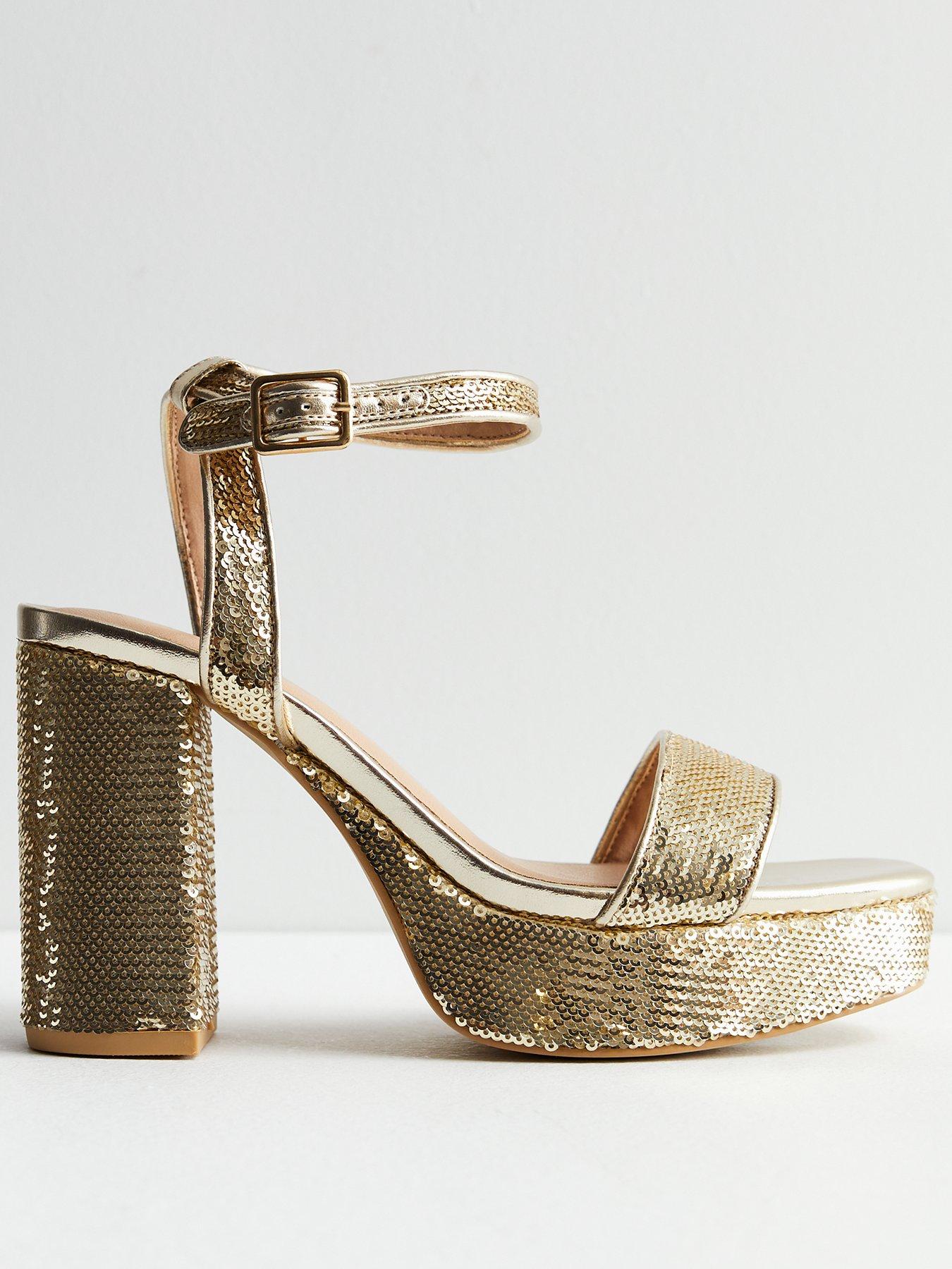 Very hot sale gold sandals