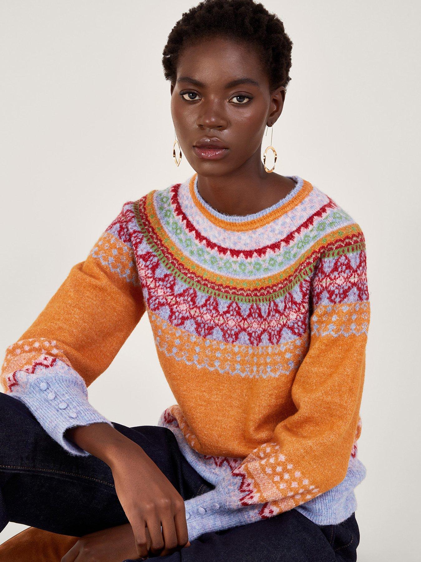 Long 2025 fairisle jumper