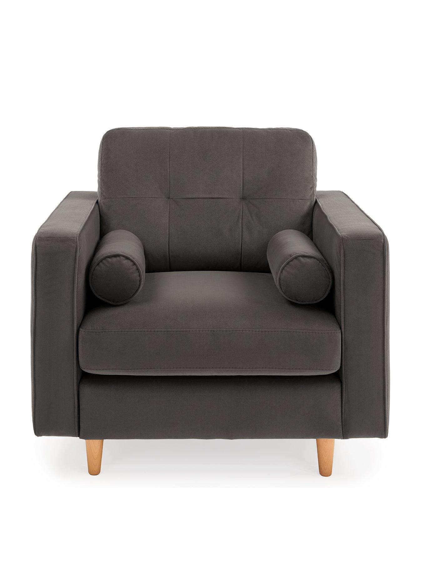 Image 2 of 6 of Very Home Heaton Fabric Armchair