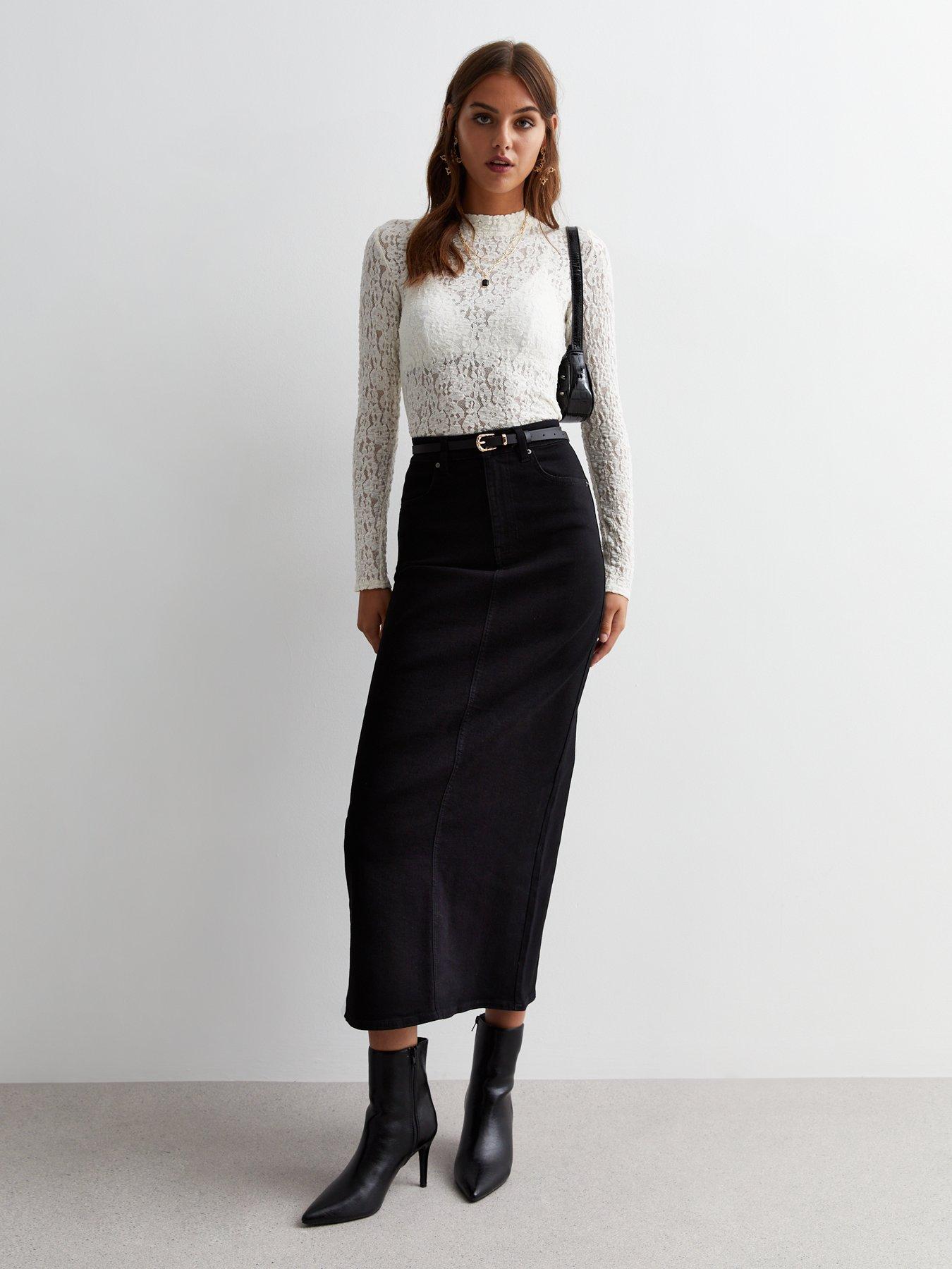 New look split outlet skirt