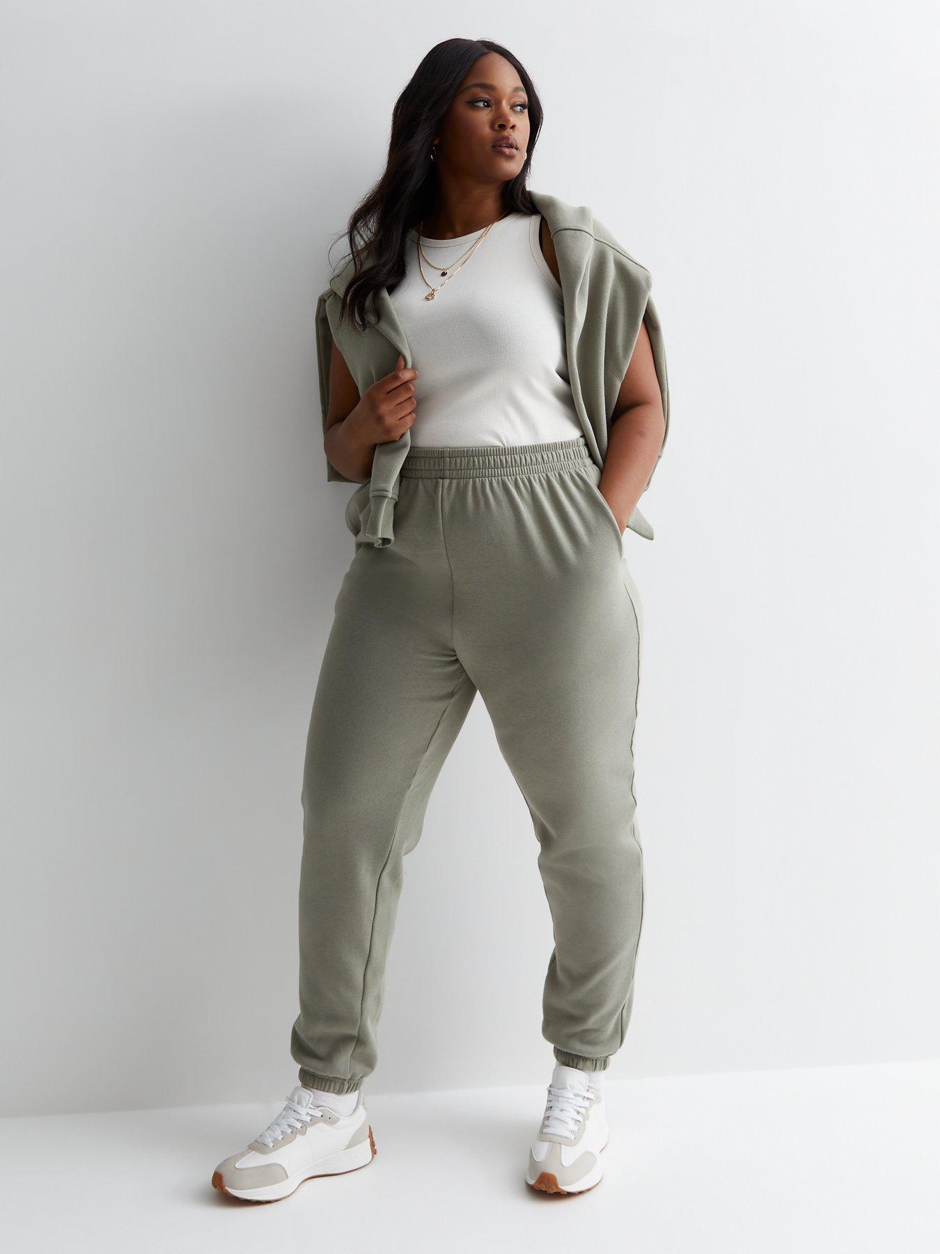 Cuffed jogger best sale new look