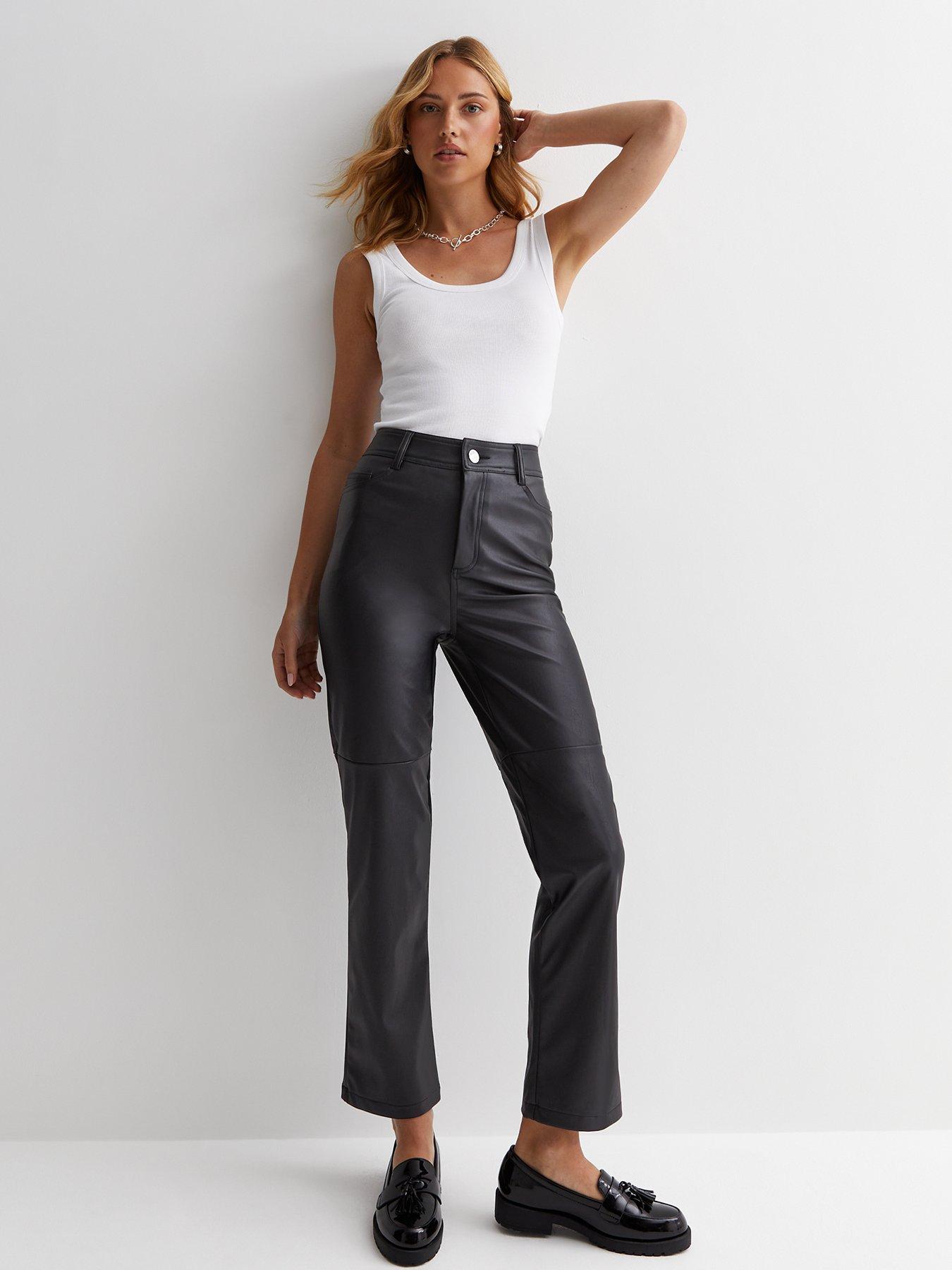 Next ladies sale leather look trousers