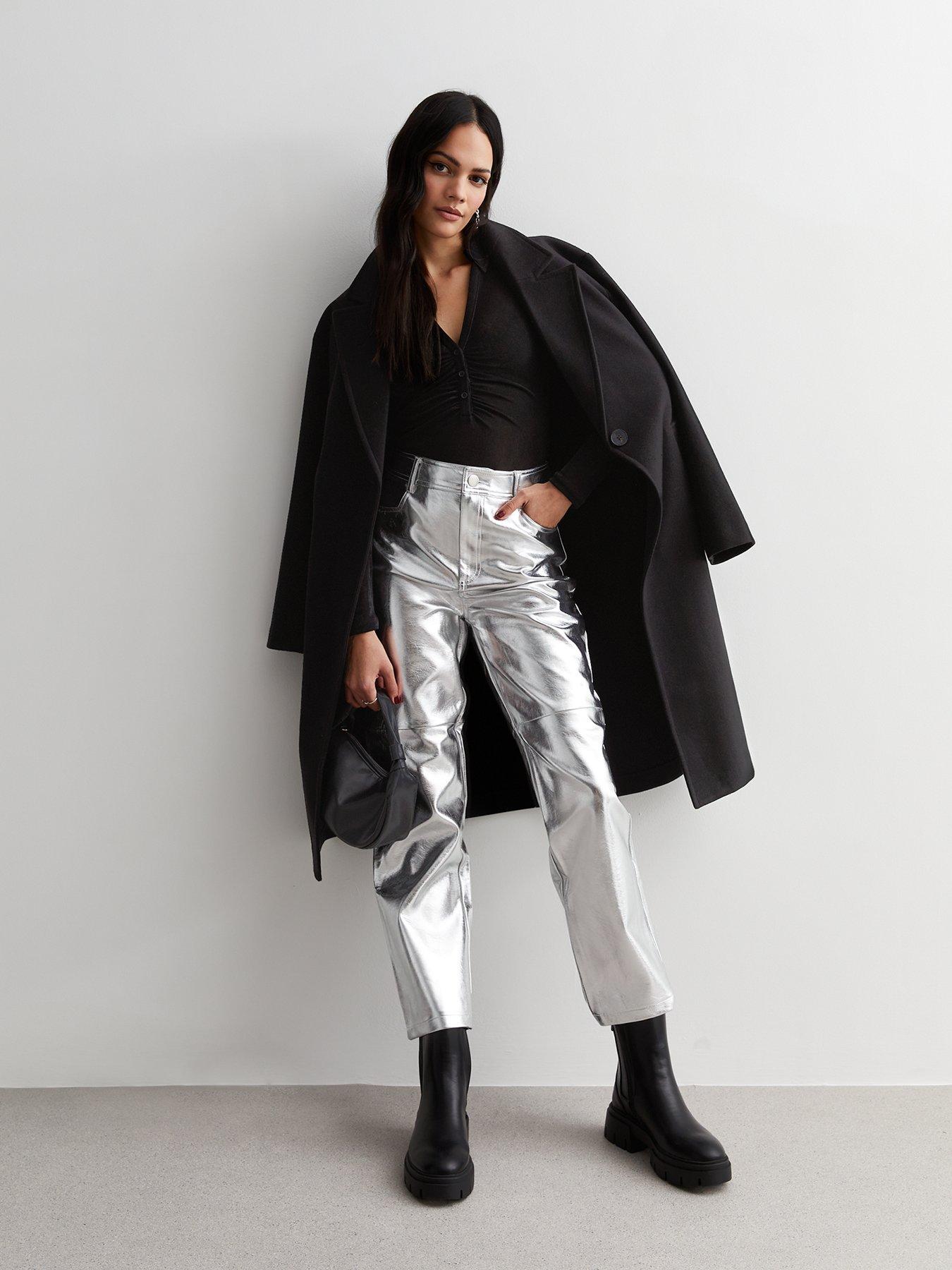 Zara Faux Leather Pants, 15 Ways to Wear Leather Pants Like a Total  Fashion Pro This Season