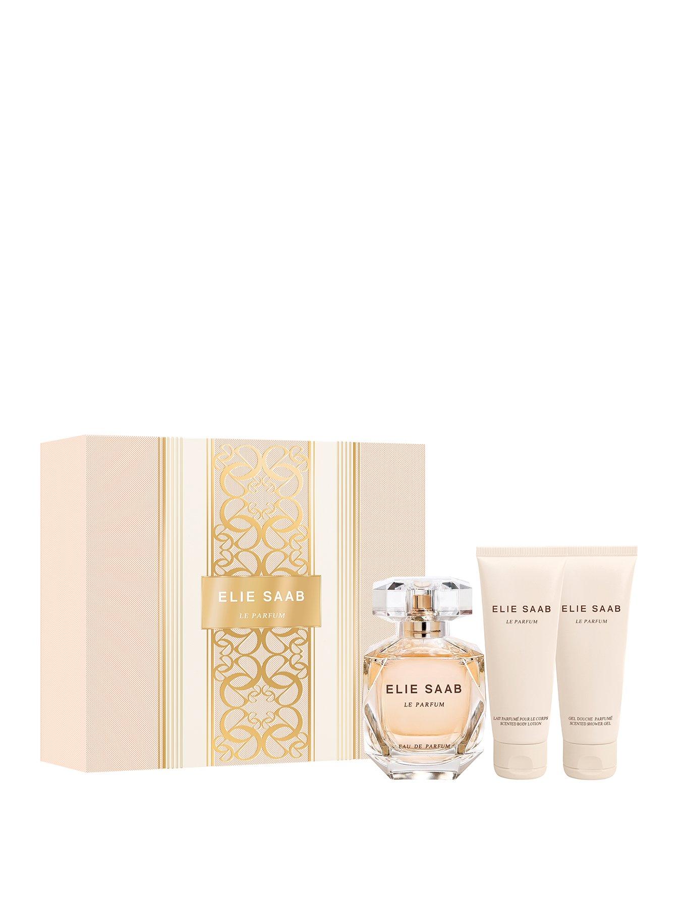 Elie Saab Le Parfum 90ml Eau de Parfum, 75ml Body Lotion & 75ml Shower ...