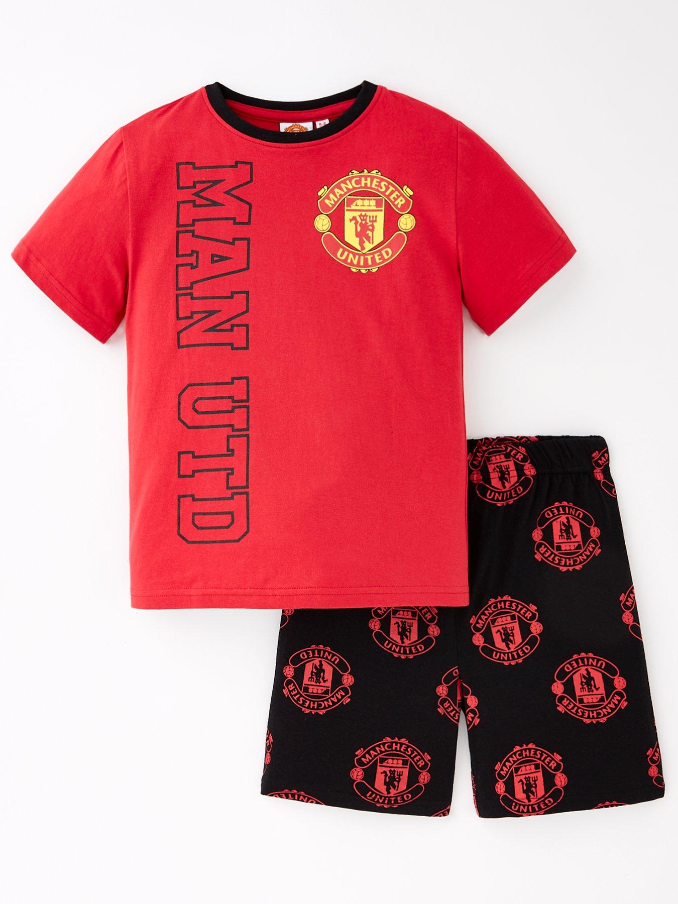 Boys man best sale united pyjamas