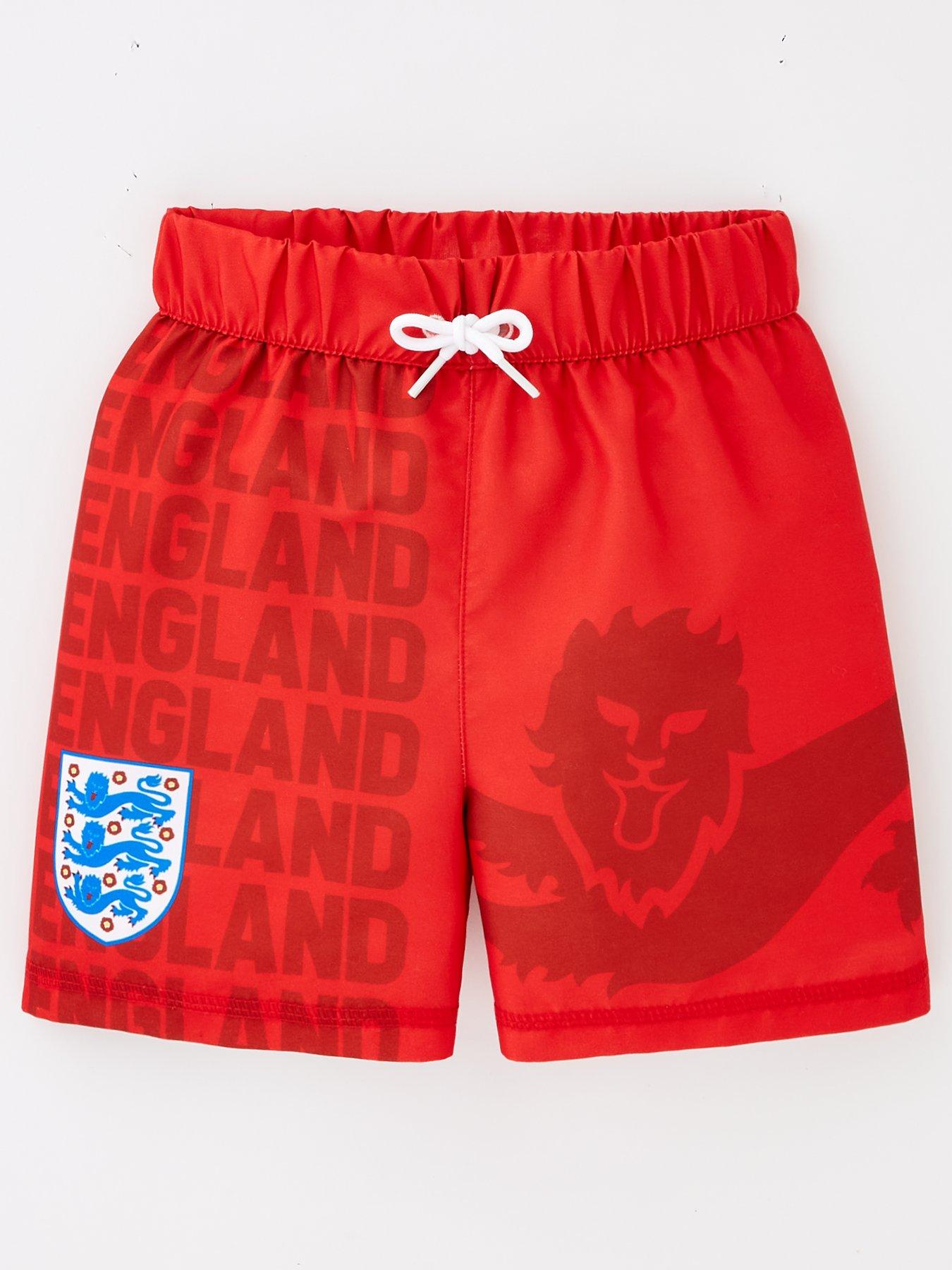 england-swim-shorts-red