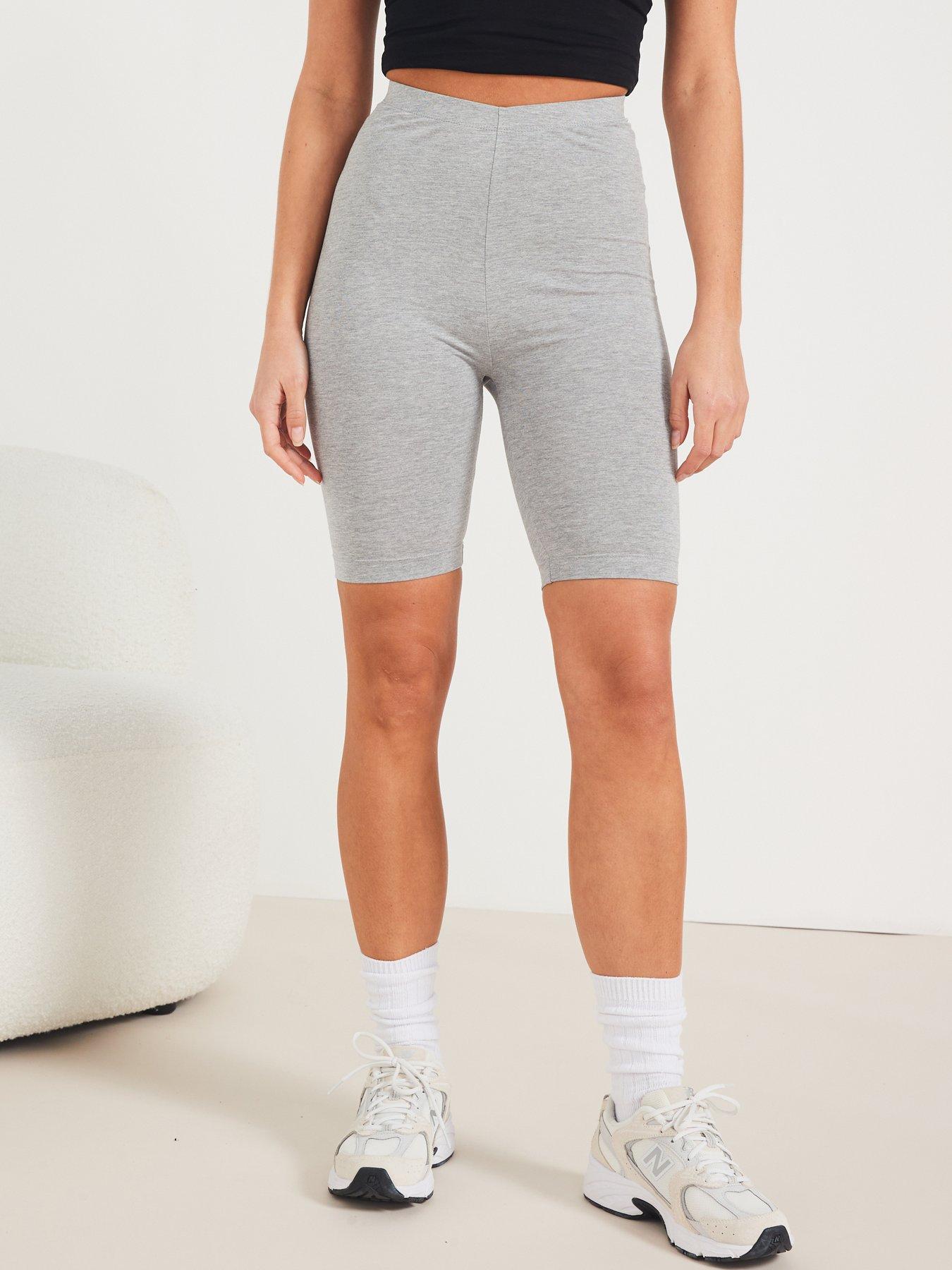Image 7 of 7 of V by Very 2 Pack Cycling Shorts - Black &amp; Grey