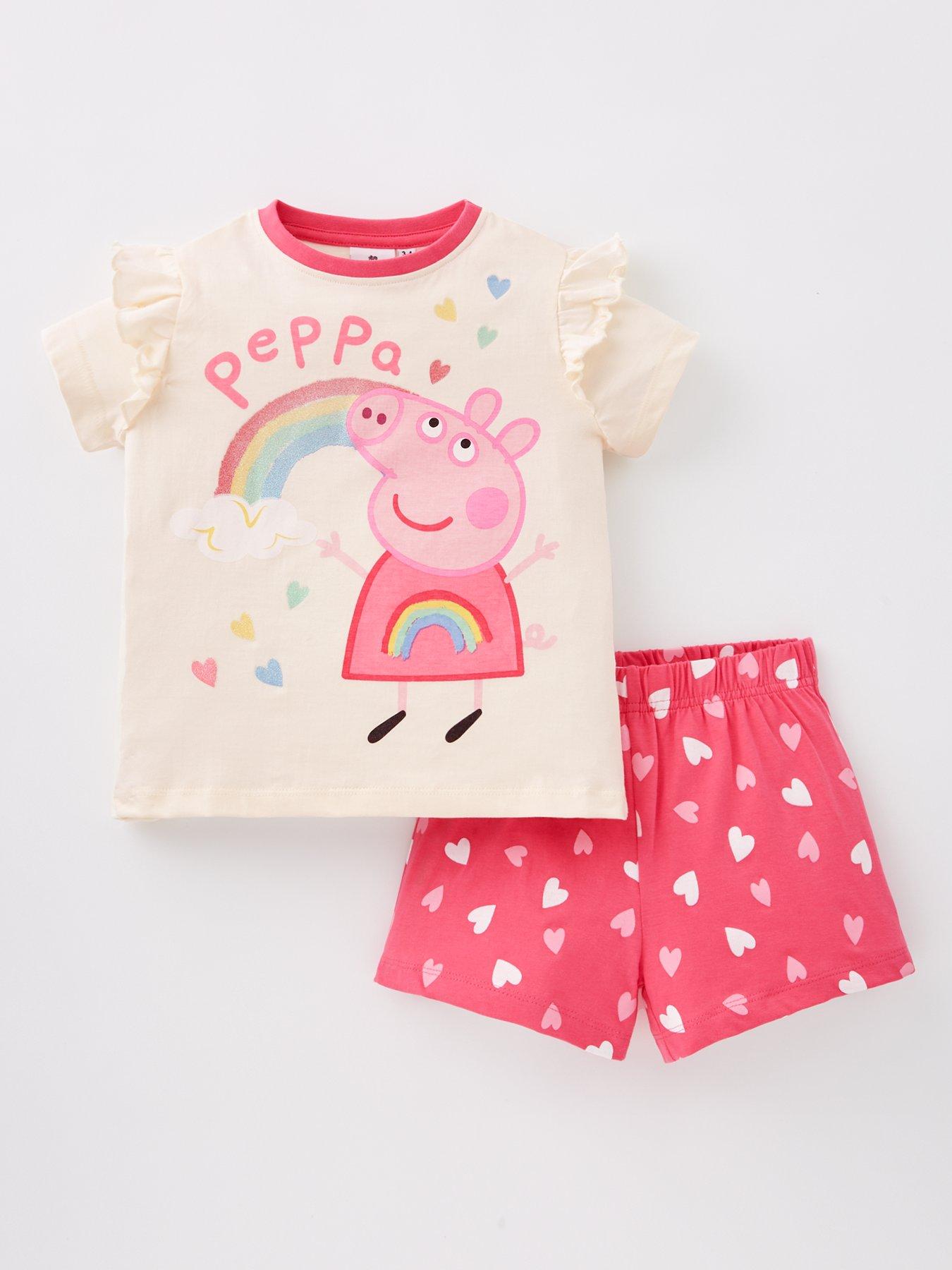 peppa-pig-rainbow-short-pyjamas-pink