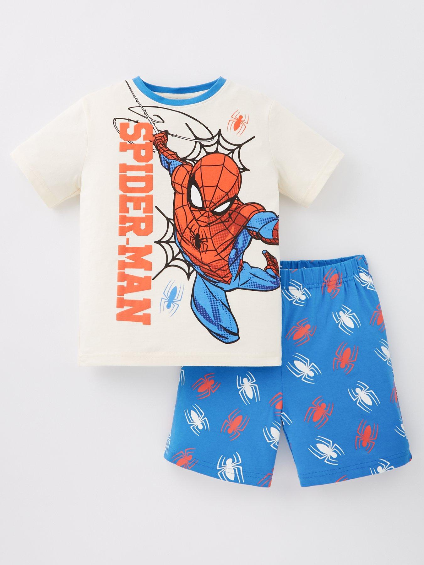 spiderman-short-pyjamas-blue