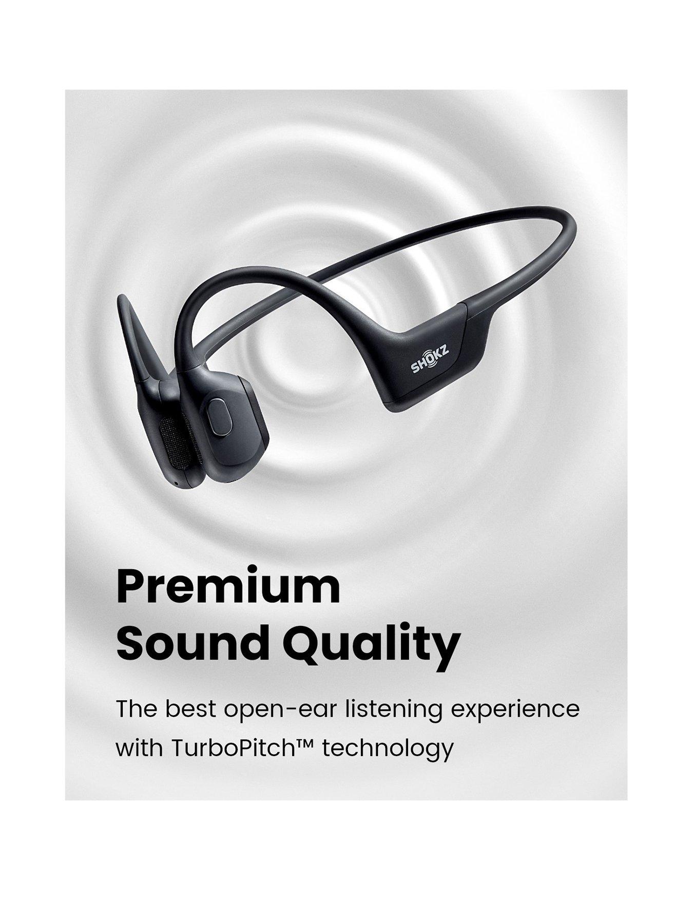 Shokz OpenRun Pro Mini Open-Ear Bone Conduction Headphones - Black