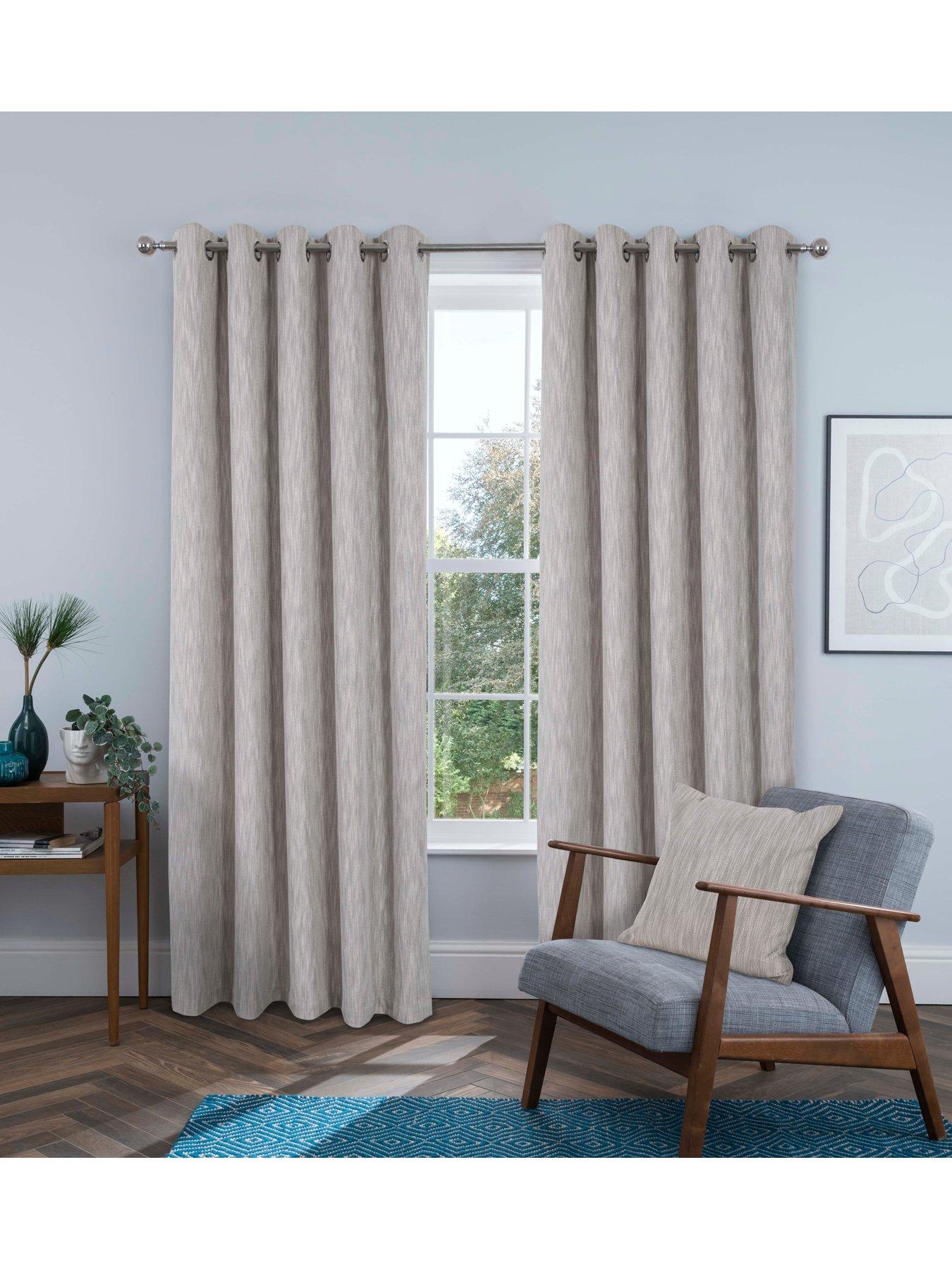 Rossi Blackout Eyelet Curtains very.co.uk
