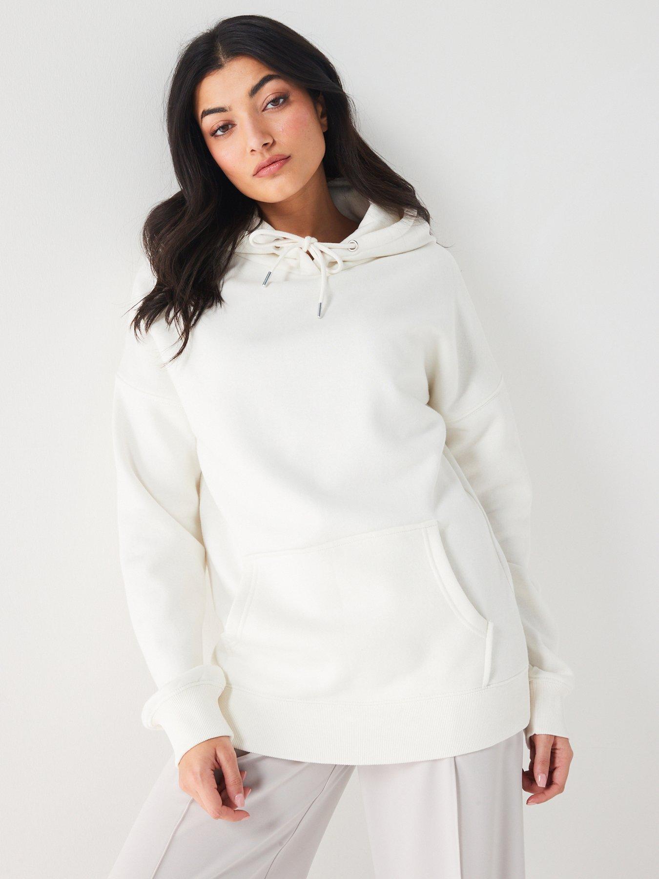 Buy Stone Cream Overhead Hoodie Garment Washed Hoodie from Next USA