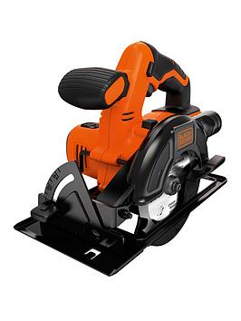 Product photograph of Black Decker 18v Cordless Circular Saw With 1 X 1 5ah Battery 1 Blade 400ma Charger from very.co.uk
