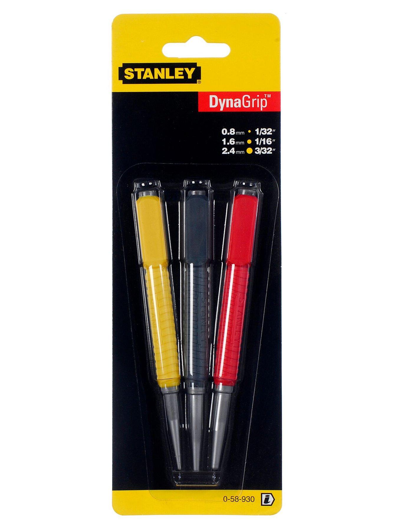 Image 2 of 4 of Stanley Dynagrip&nbsp;3 Piece Nail Set -&nbsp;0.8, 1.6, 2.4mm