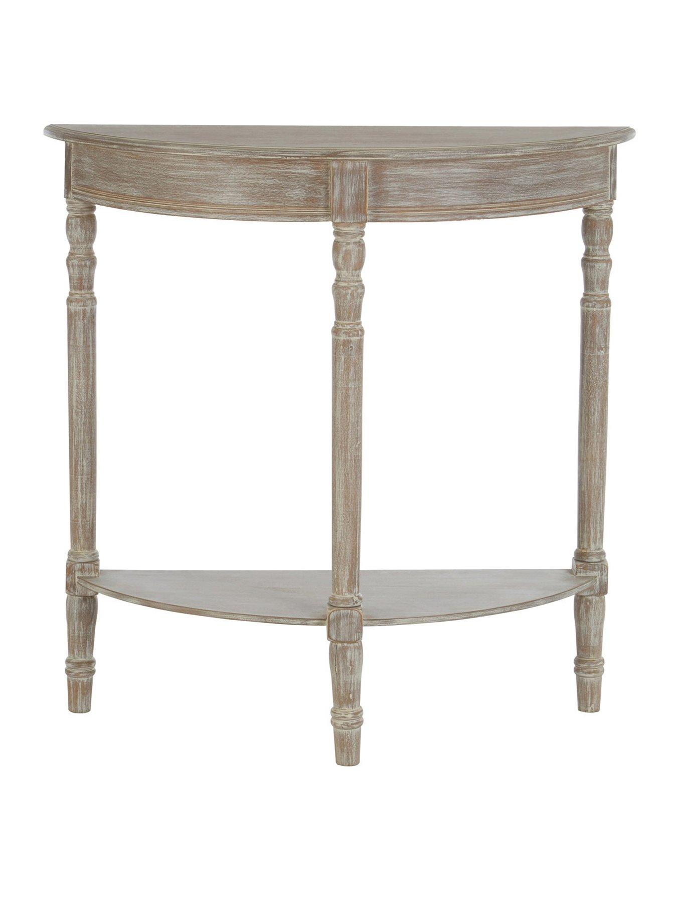 Wayfair half moon on sale console table