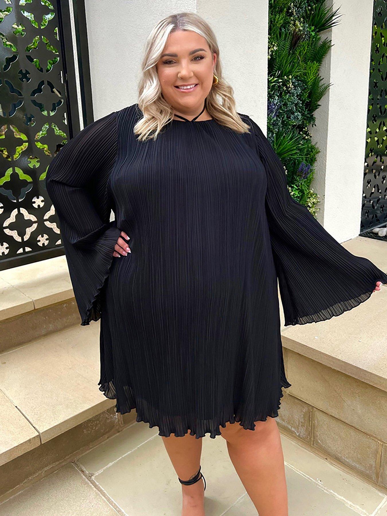 Plus size swing dress uk sale