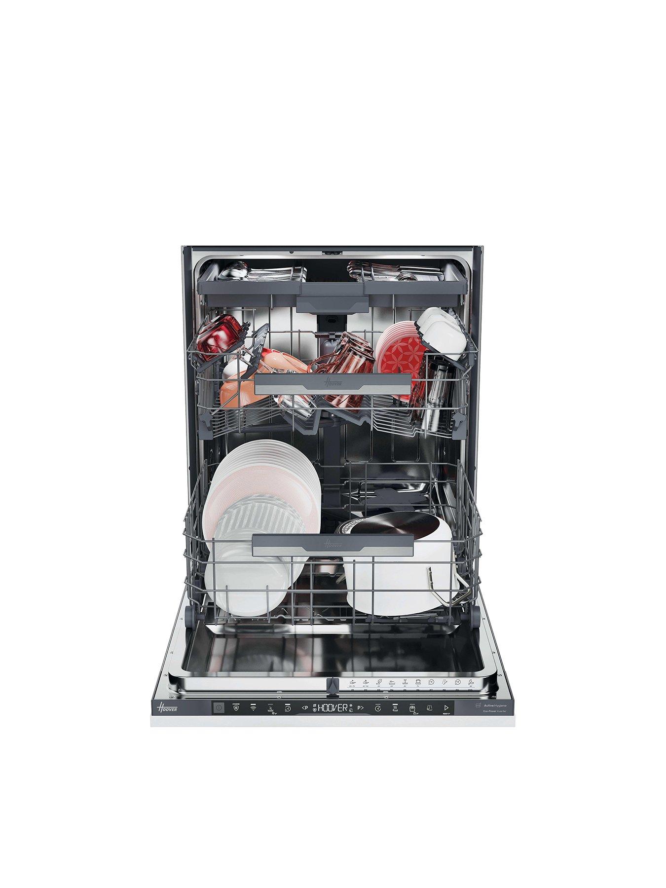 Hoover H-DISH 700 HI 6B2S3PSTA-80, 60cm Wide, 16-Place Dishwasher, B energy, WiFi - Stainless Steel