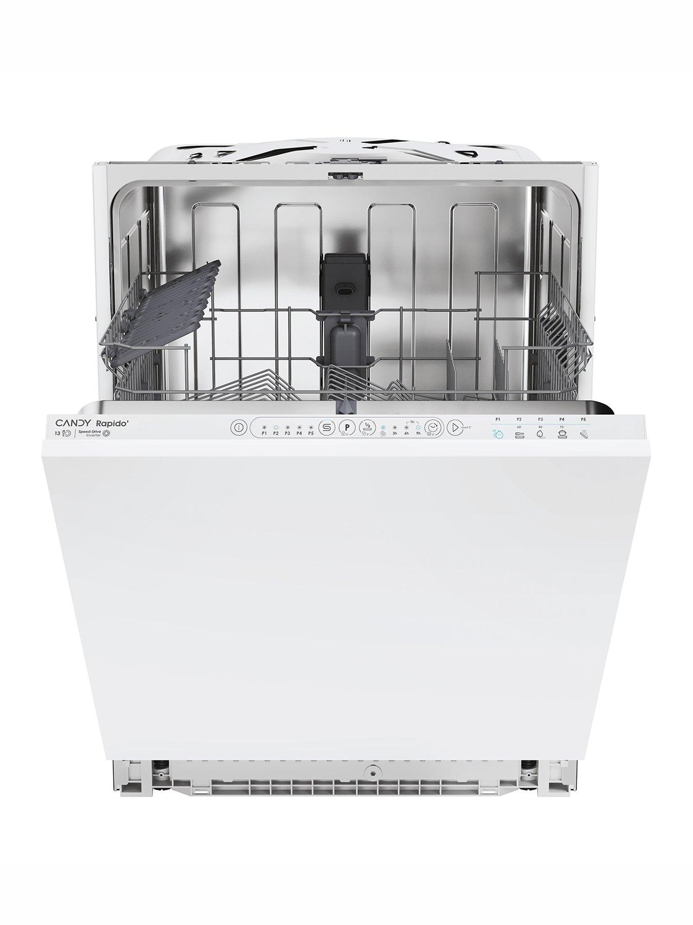 Candy CI3E53E0W-80, 60cm Dishwasher, 13 place settings, E energy - White