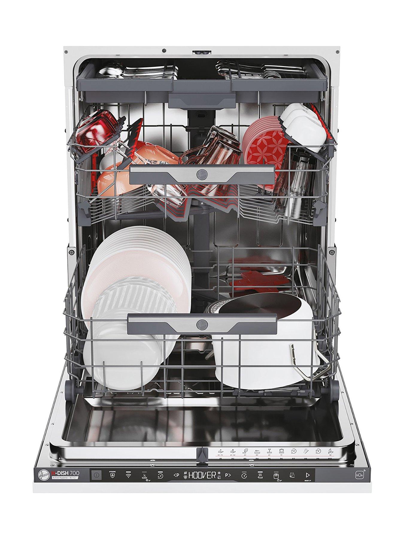 Image 2 of 7 of Hoover HI6C4S1PTA-80, 60cm Dishwasher, 16 place settings, C energy, WIFI -&nbsp;Anthracite