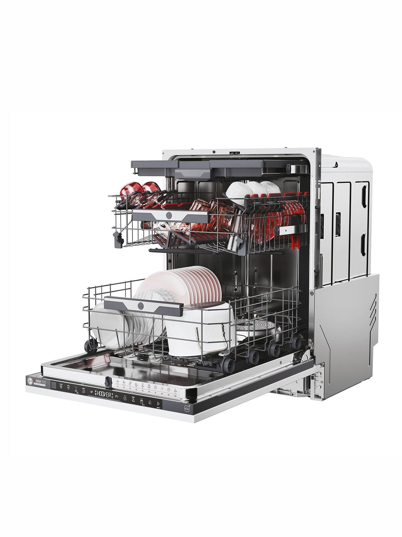 Image 3 of 7 of Hoover HI6C4S1PTA-80, 60cm Dishwasher, 16 place settings, C energy, WIFI -&nbsp;Anthracite