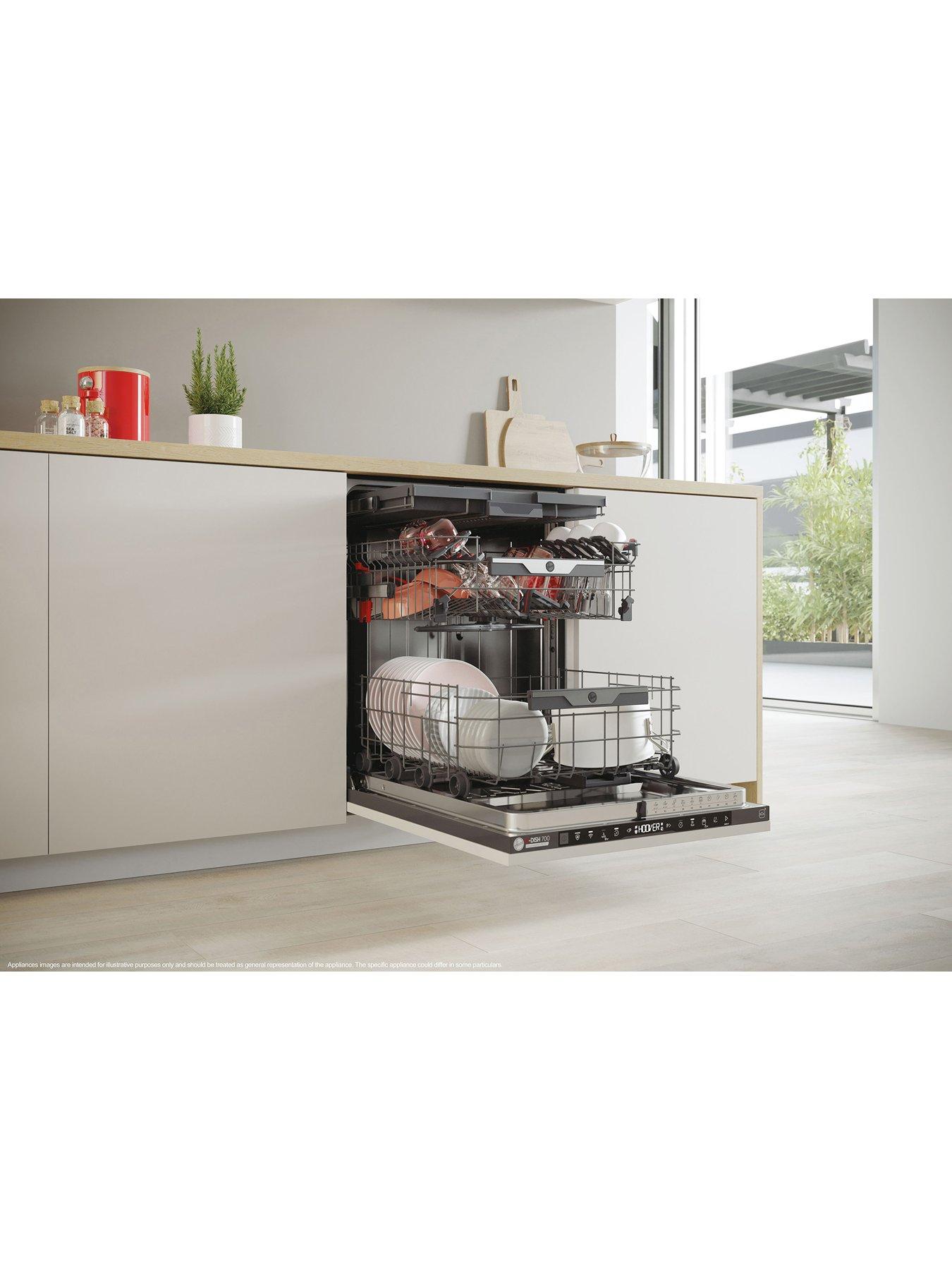 Image 5 of 7 of Hoover HI6C4S1PTA-80, 60cm Dishwasher, 16 place settings, C energy, WIFI -&nbsp;Anthracite