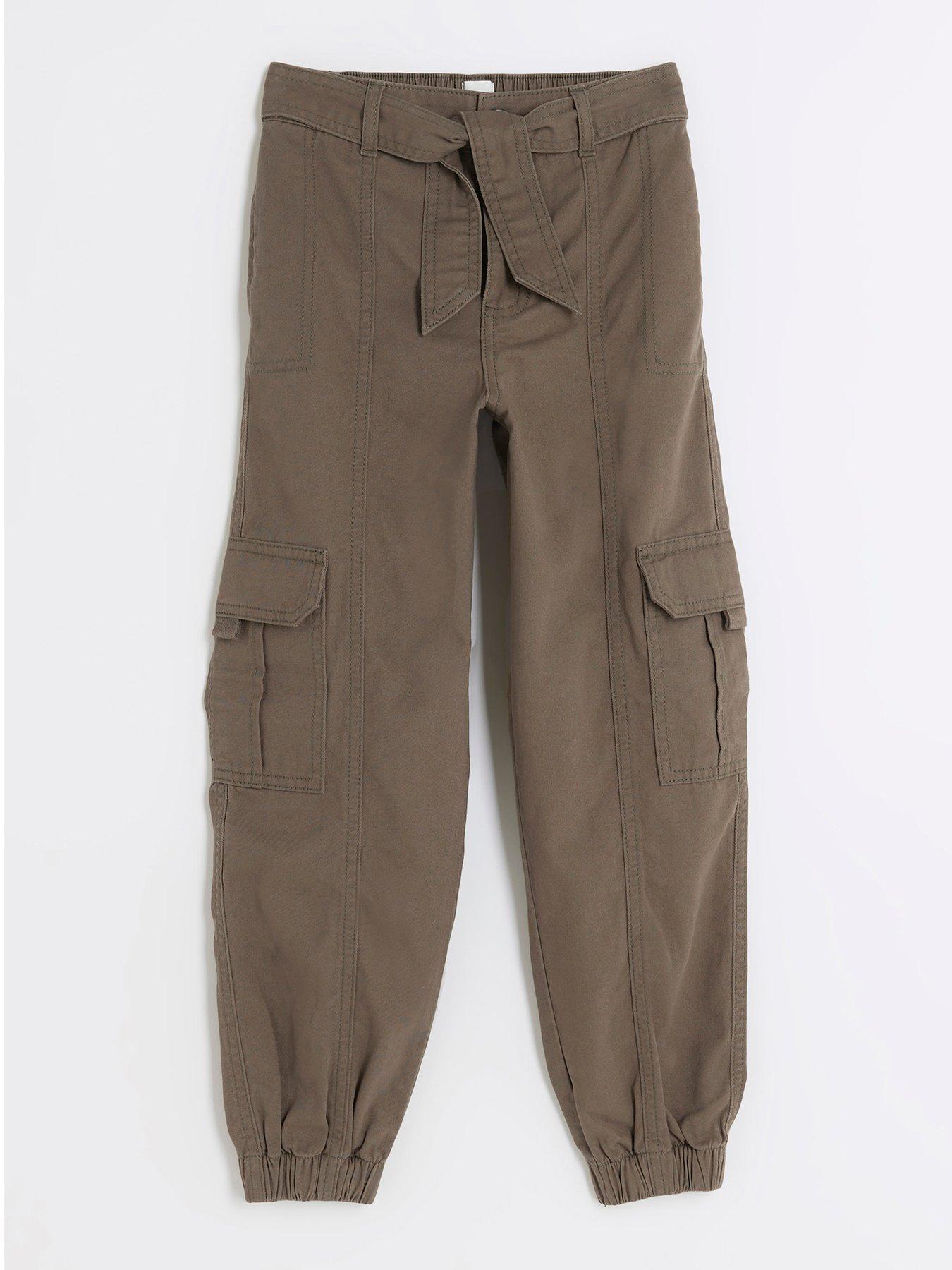 Girls Cargo Trousers