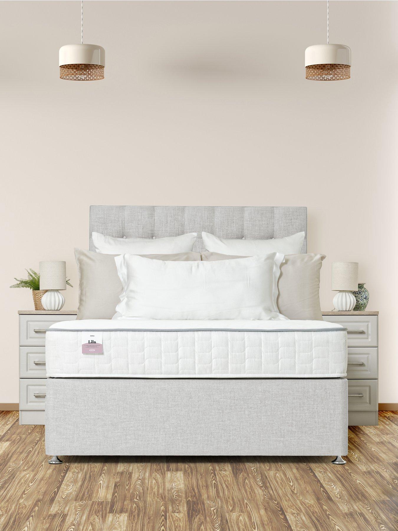 Product photograph of Airsprung Lila Ortho Divan Bed from very.co.uk
